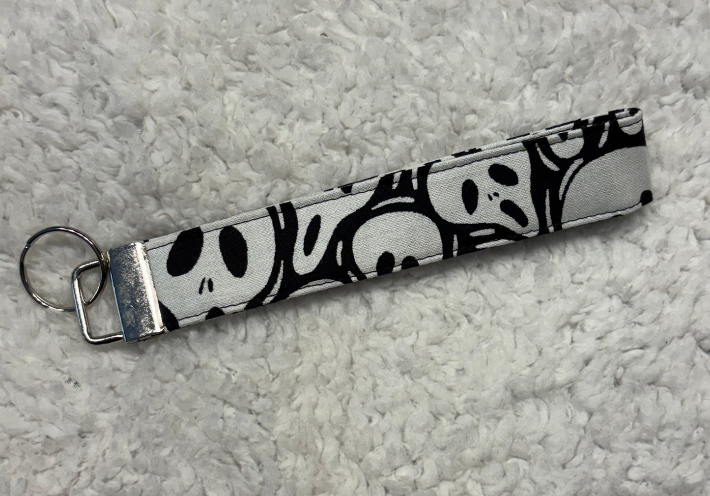 Ghost Face Key Wristlet