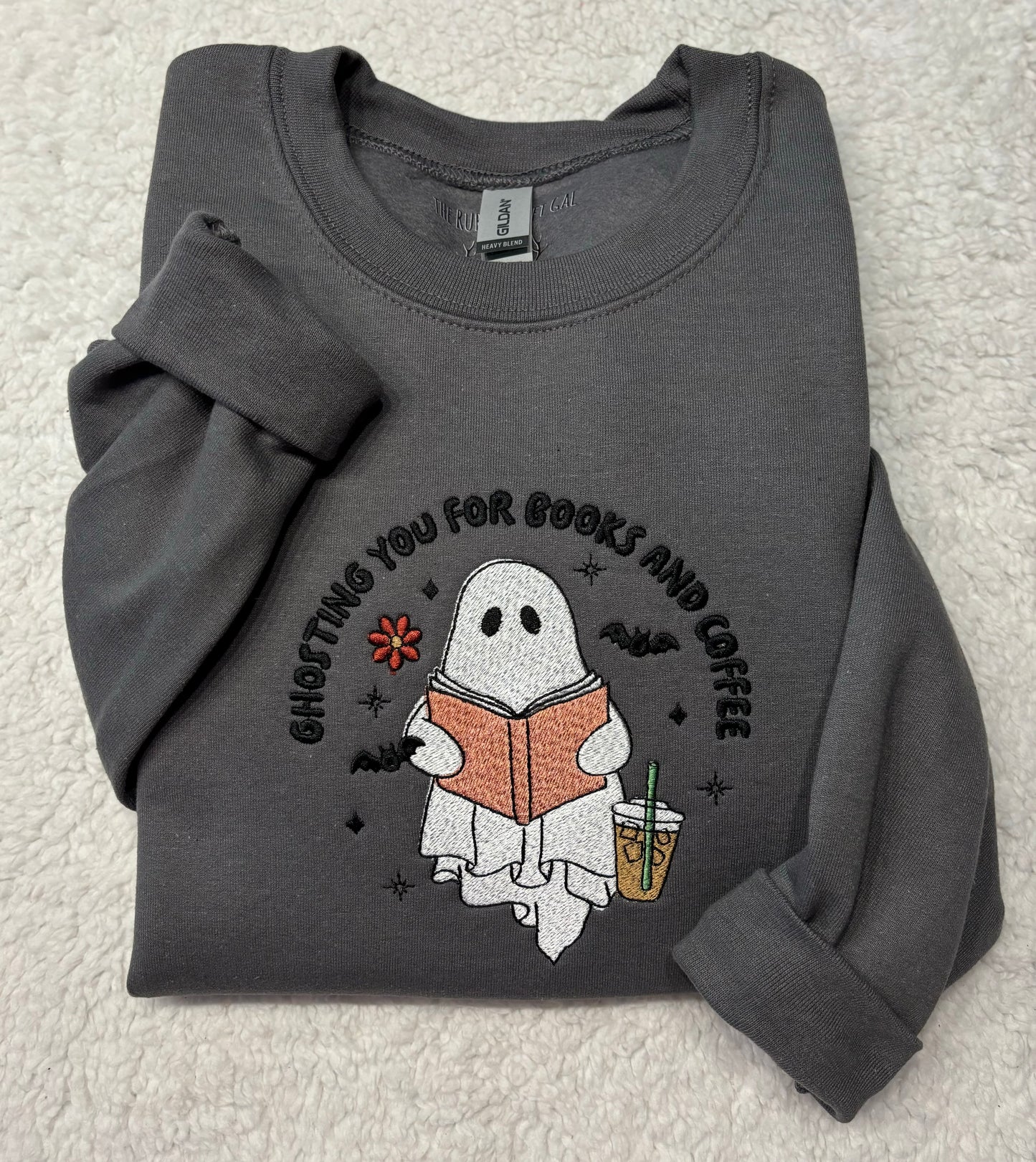 Ghosting You For Books & Coffee Crewneck