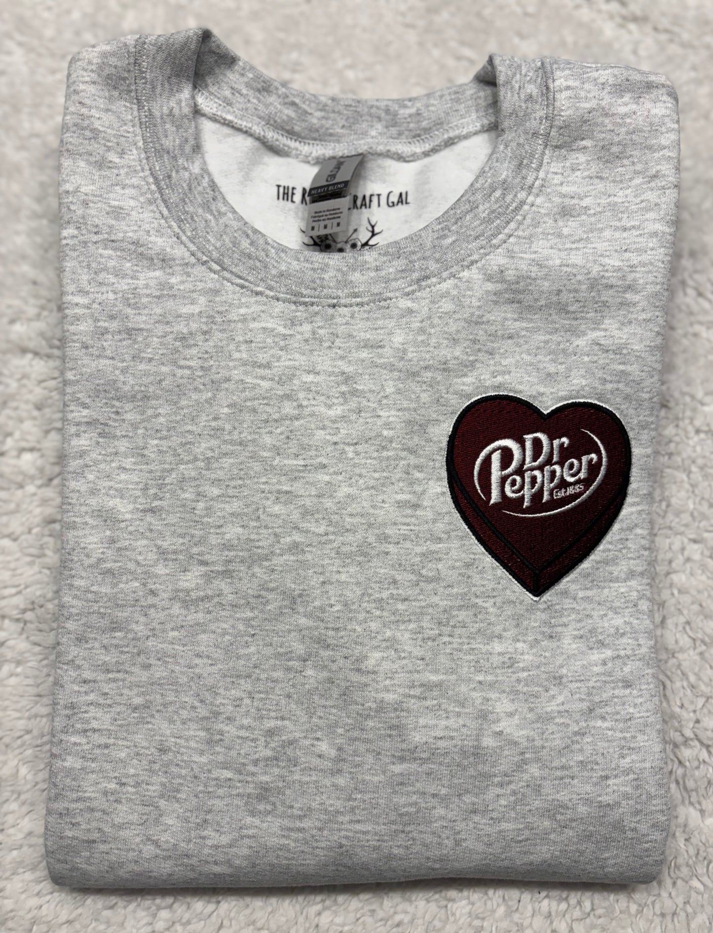 Dr. Pepper Heart Crewneck