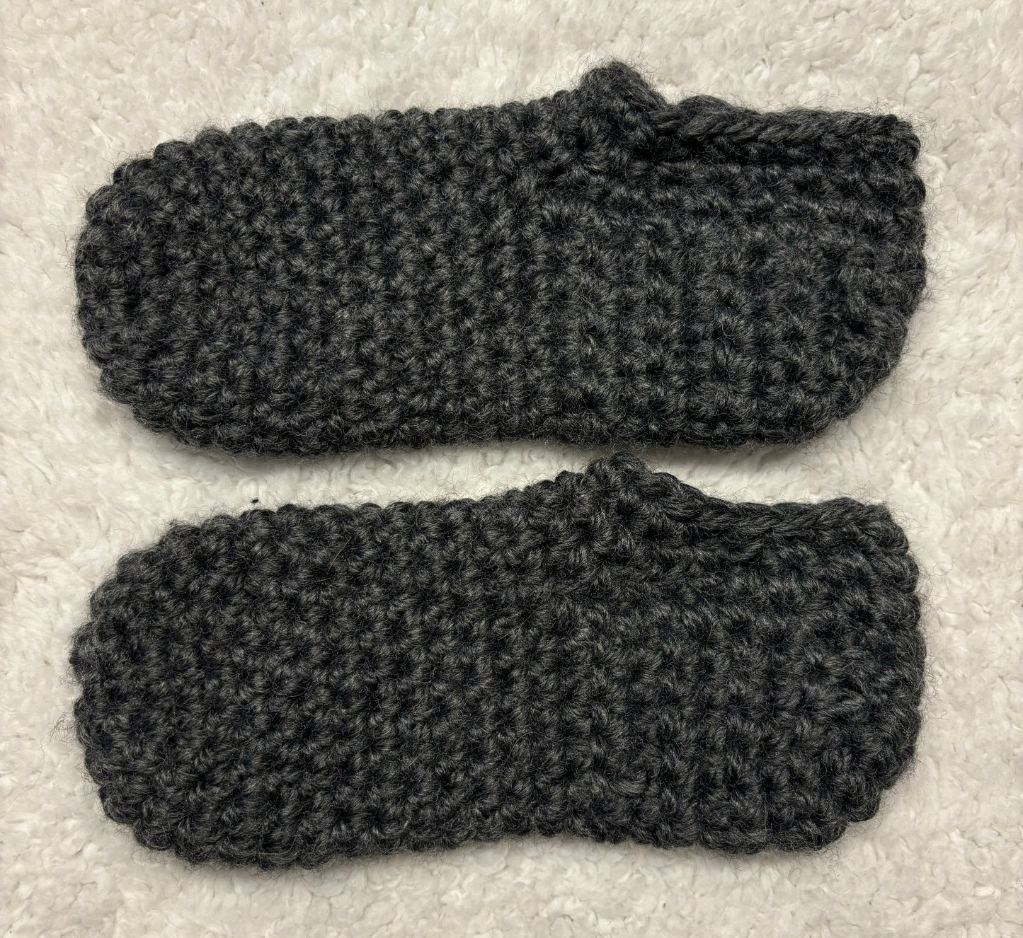 Dark Grey Slippers -S