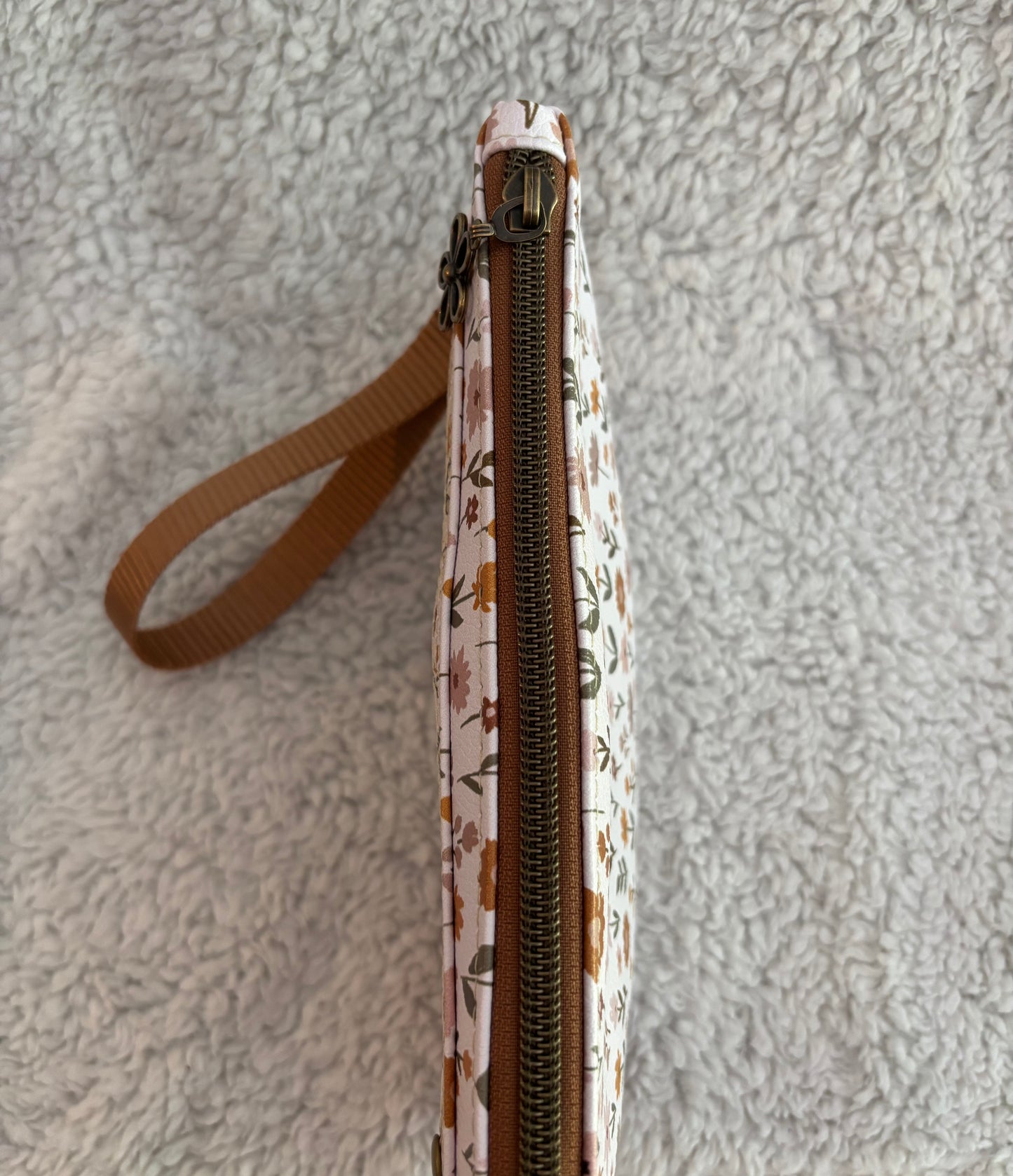 Floral Wristlet Crossbody Bag