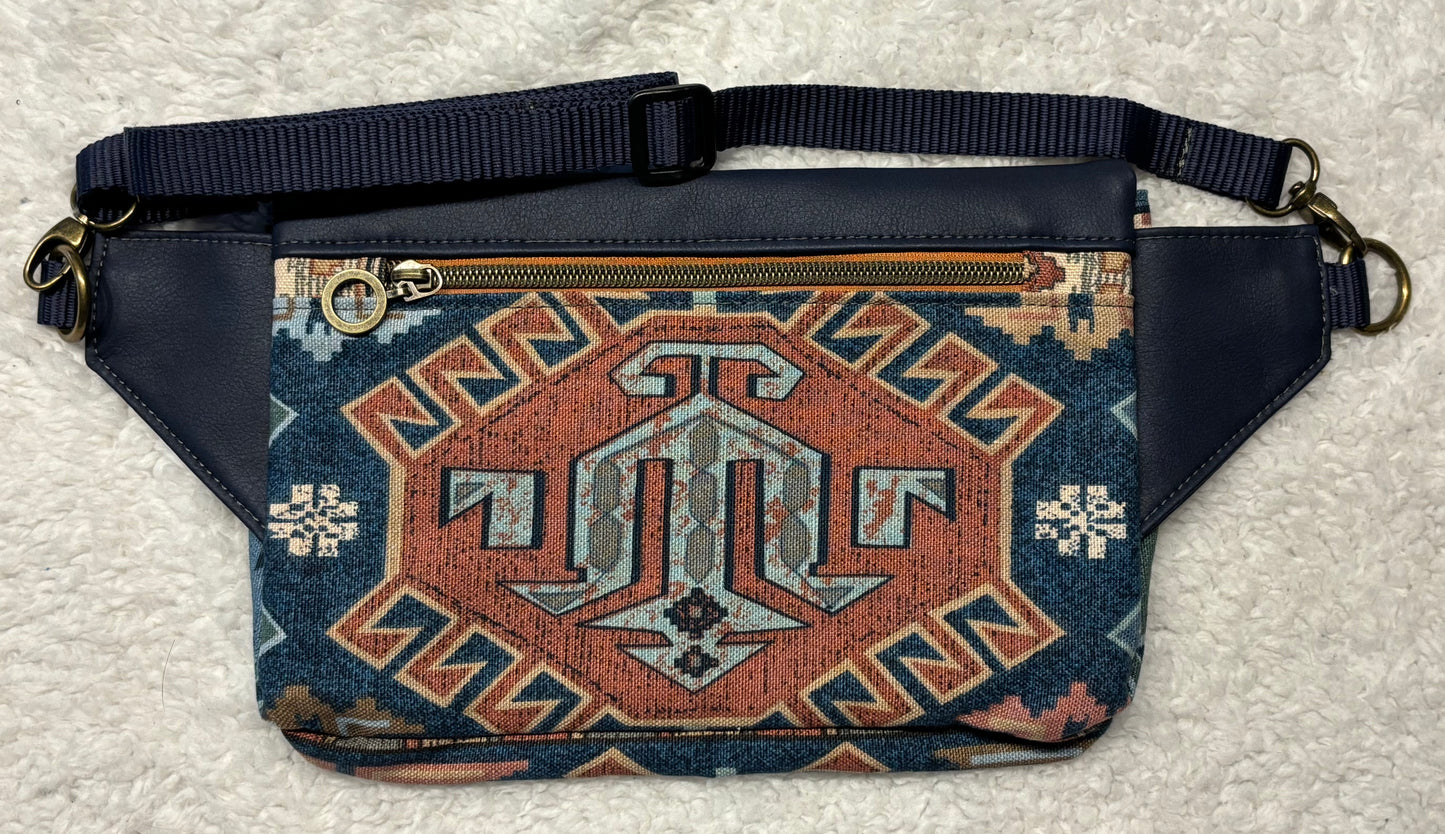 Navy Crossbody Bag