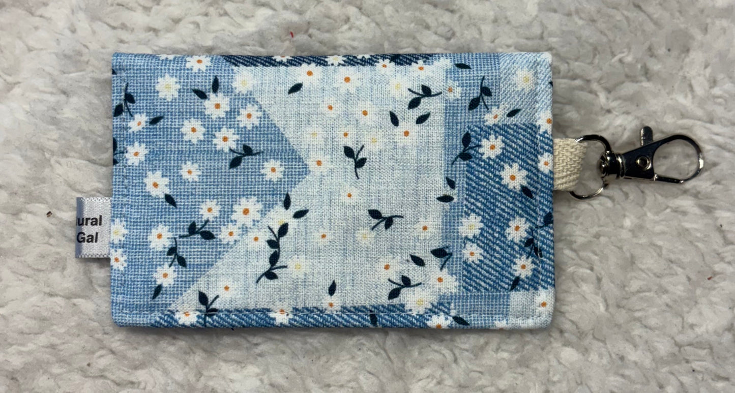 Floral Card Pouch