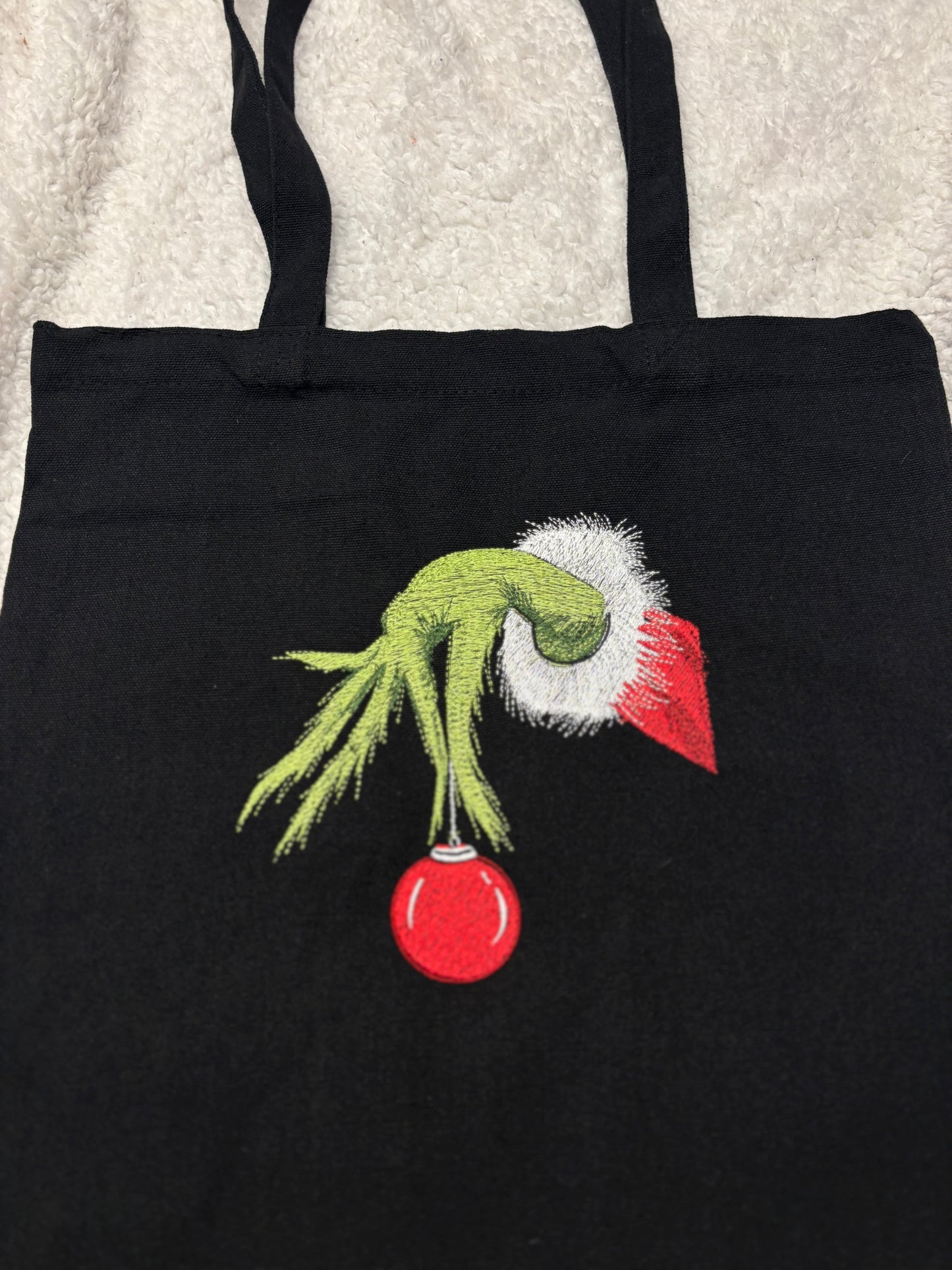 Grinch Canvas Bag