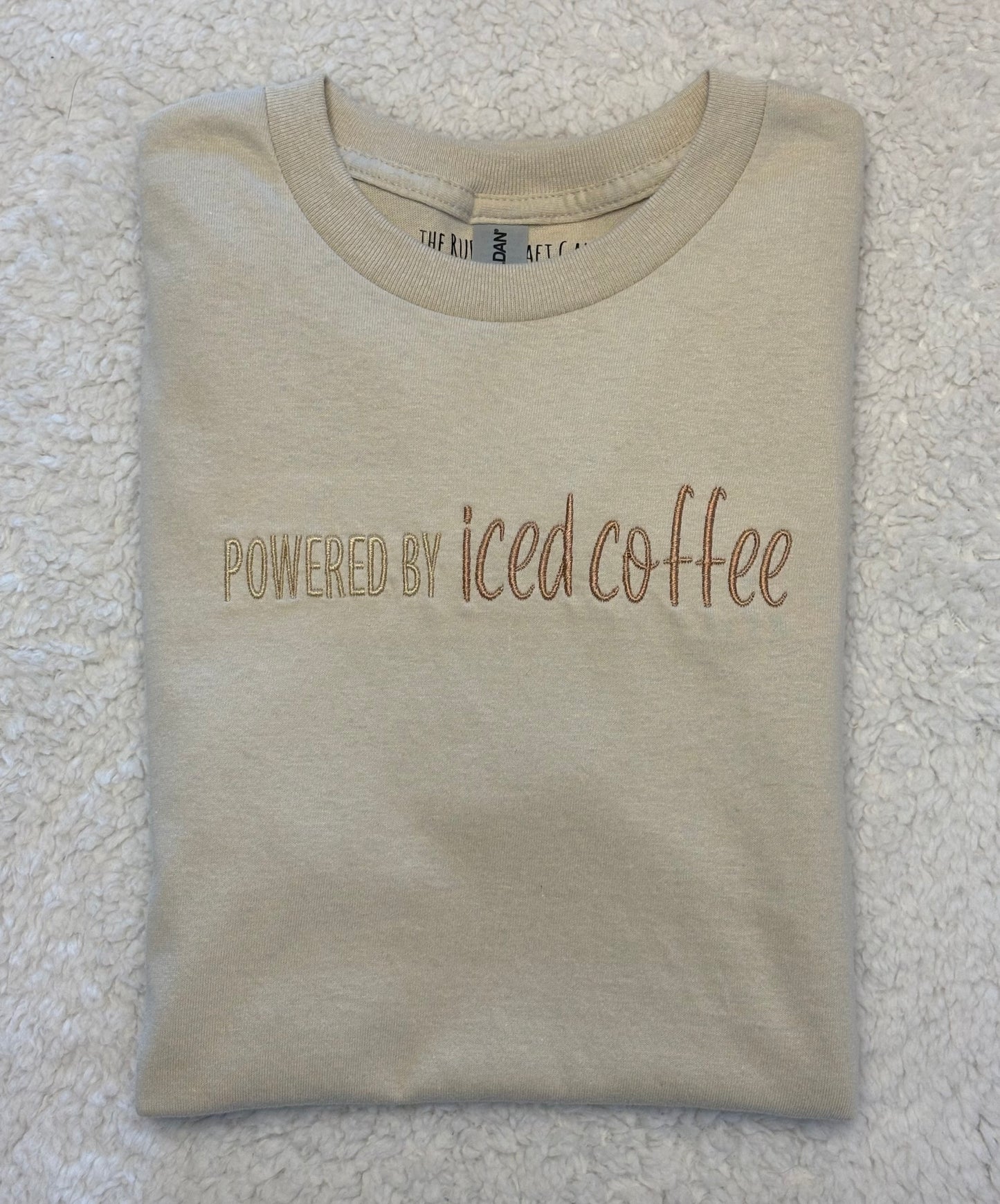 Powered By Iced Coffee T-Shirt
