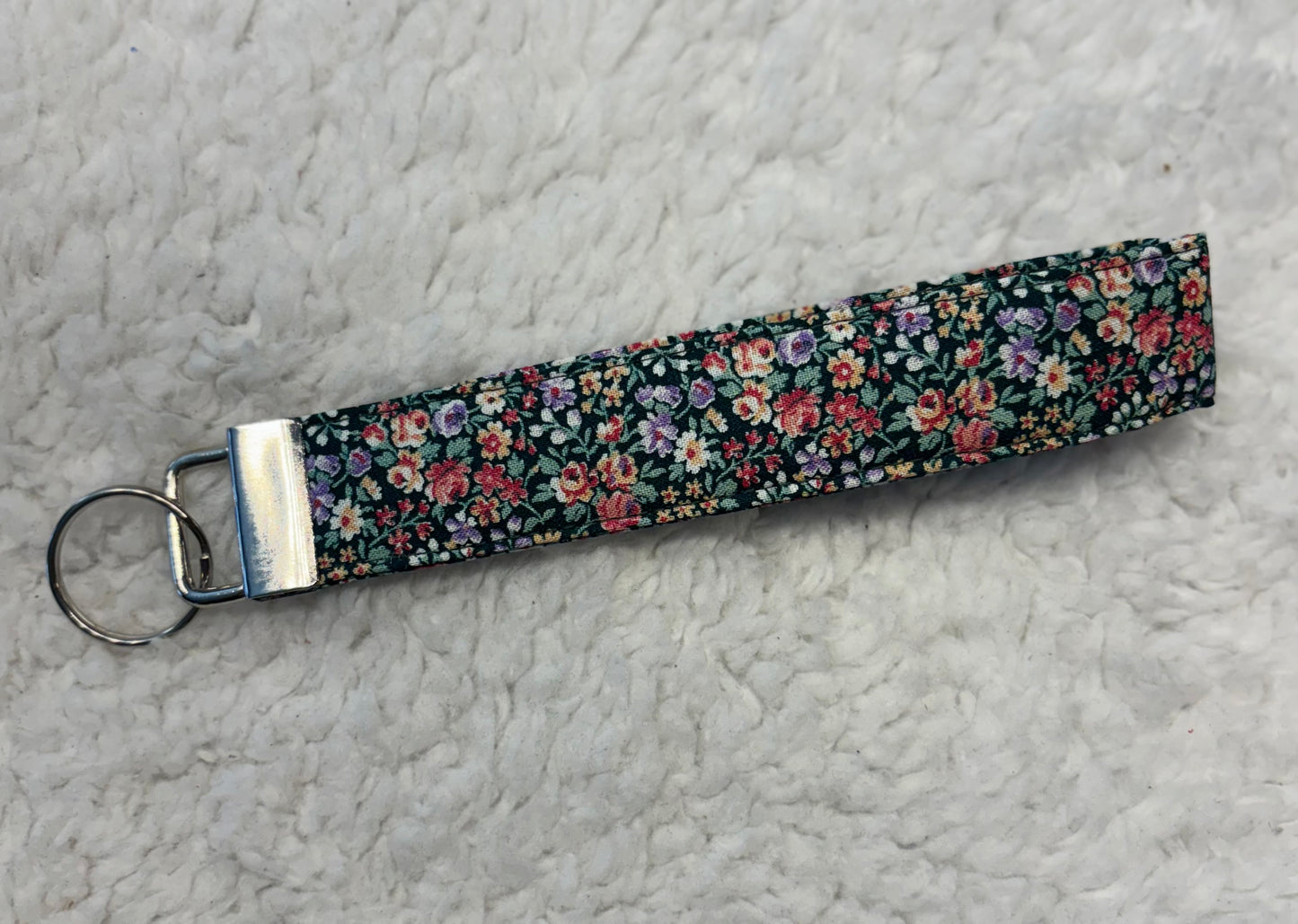 Floral Key Wristlet