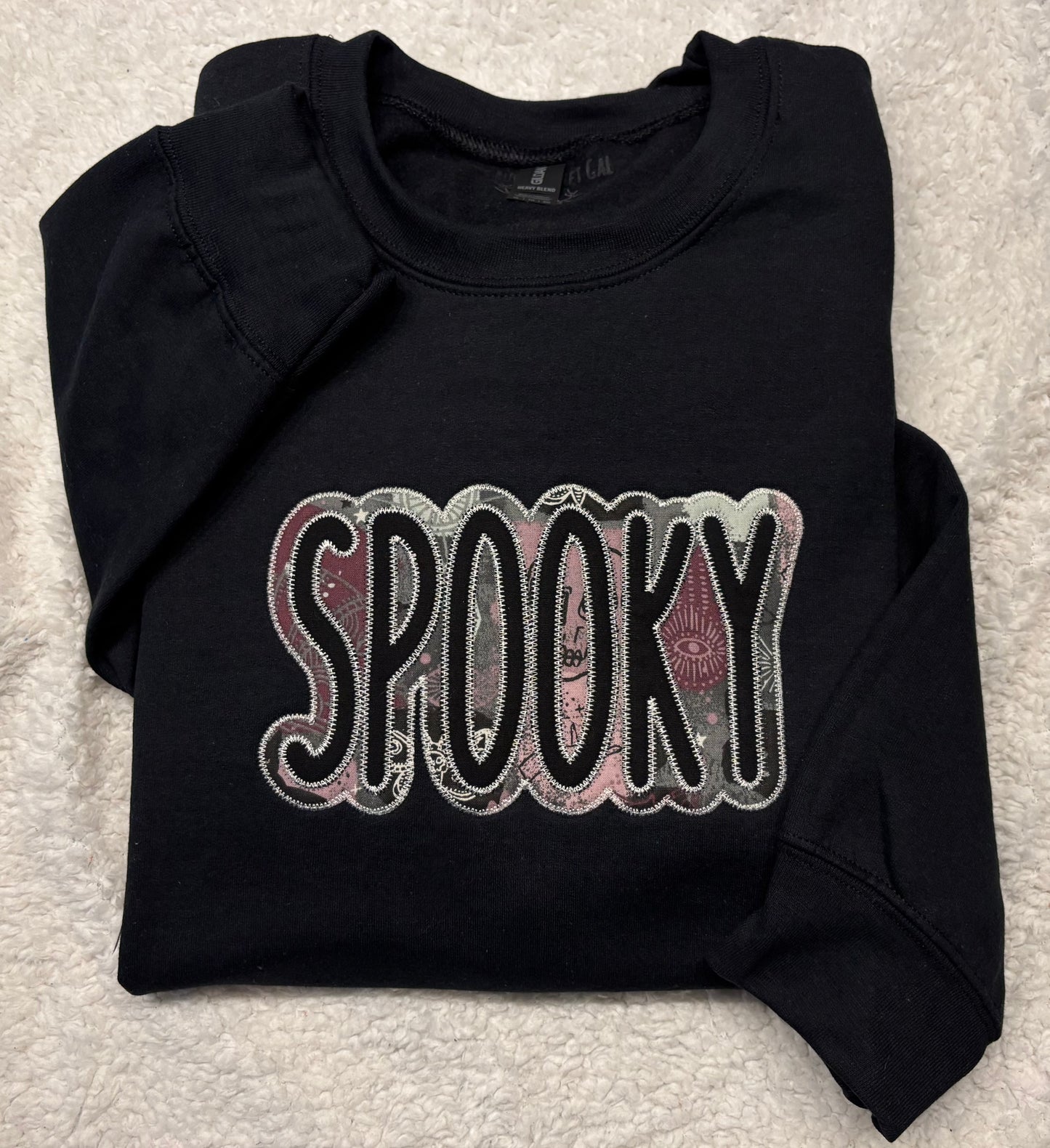 Spooky Applique Crewneck