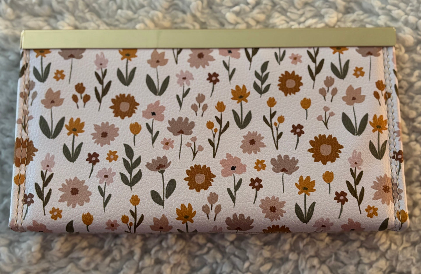Floral wallet