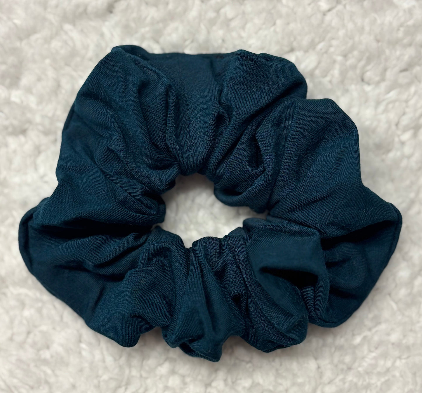Dark Green Scrunchie