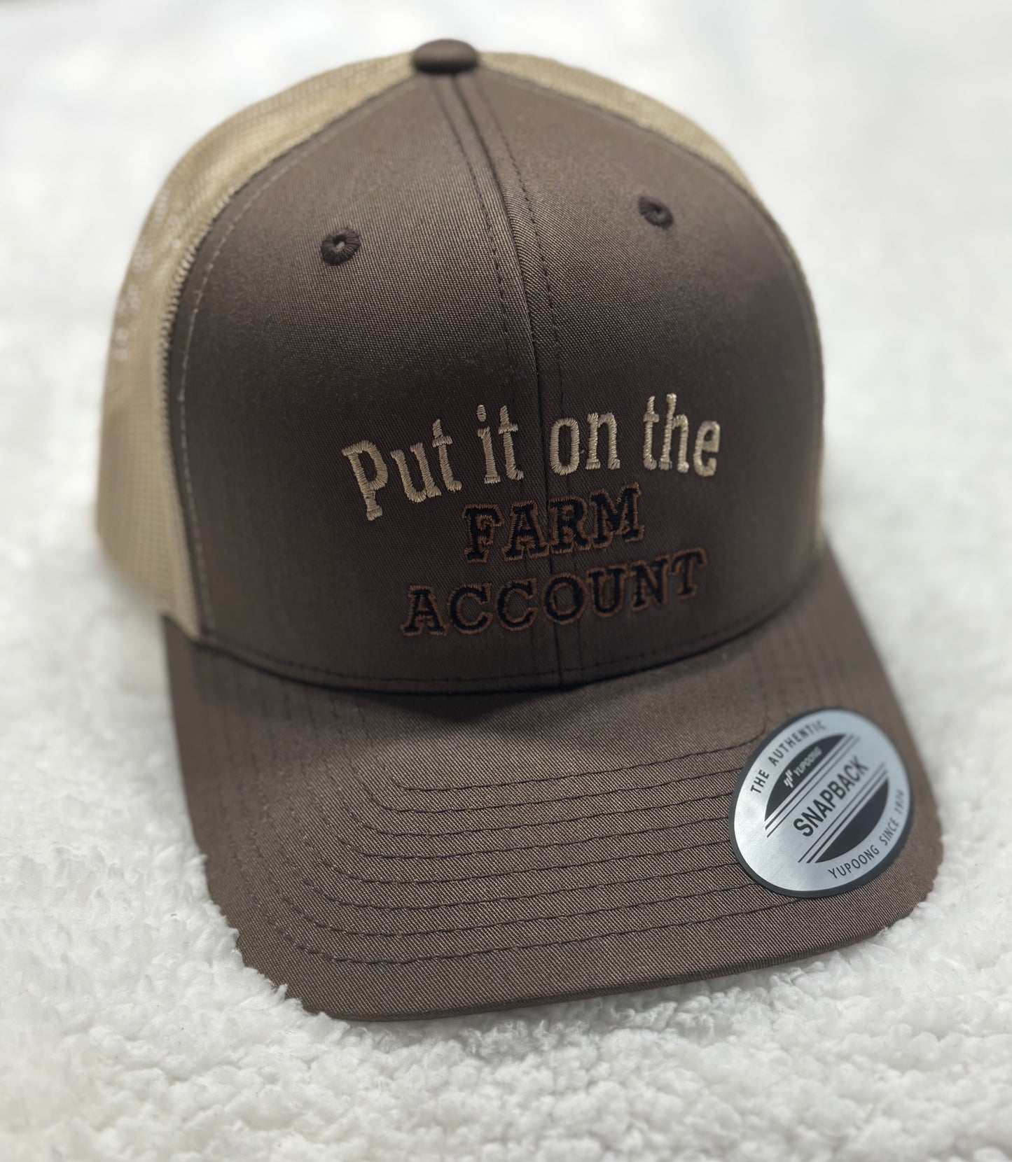 Put It On The Farm Account Hat