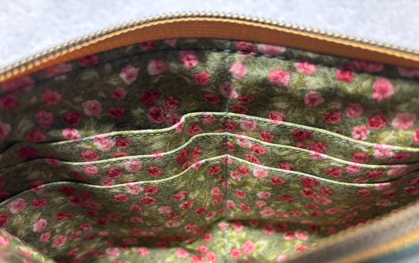Dark Green Clutch