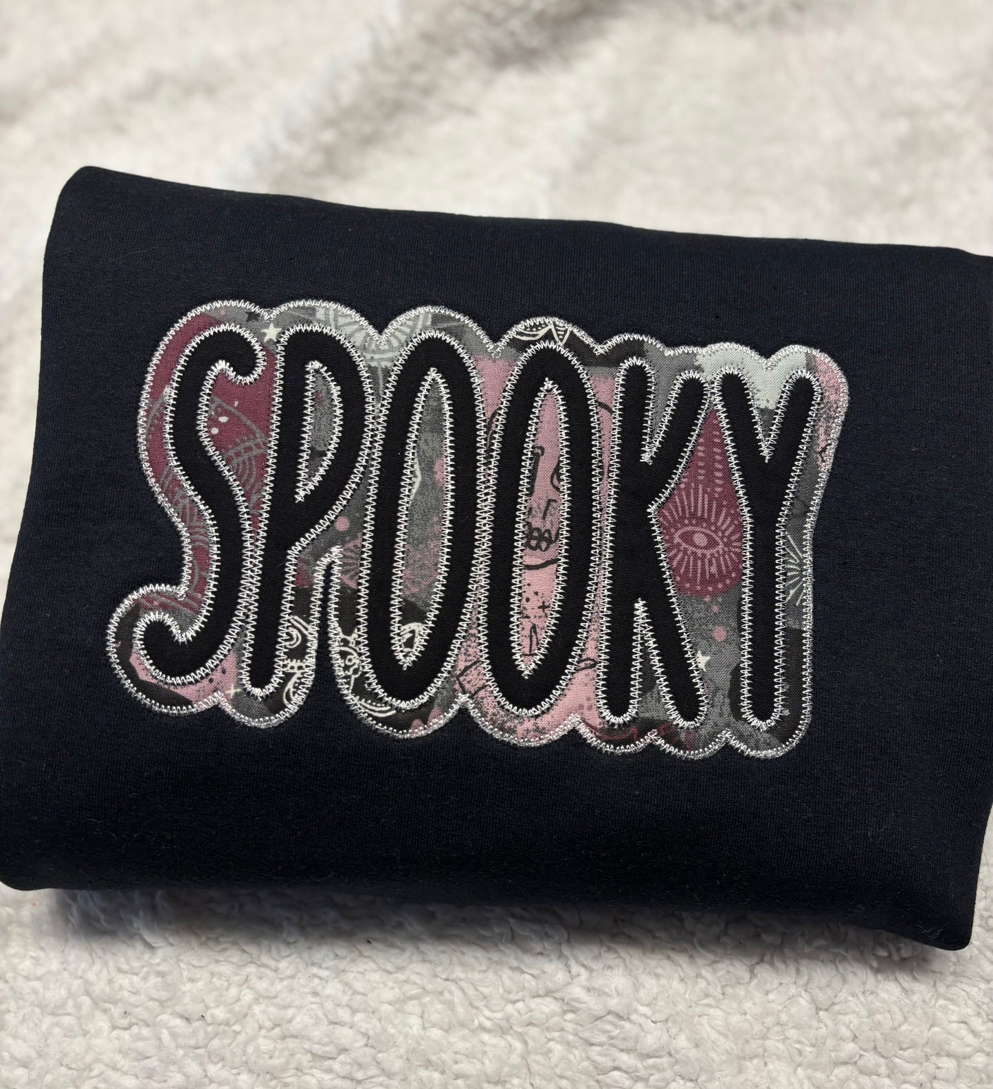 Spooky Applique Crewneck