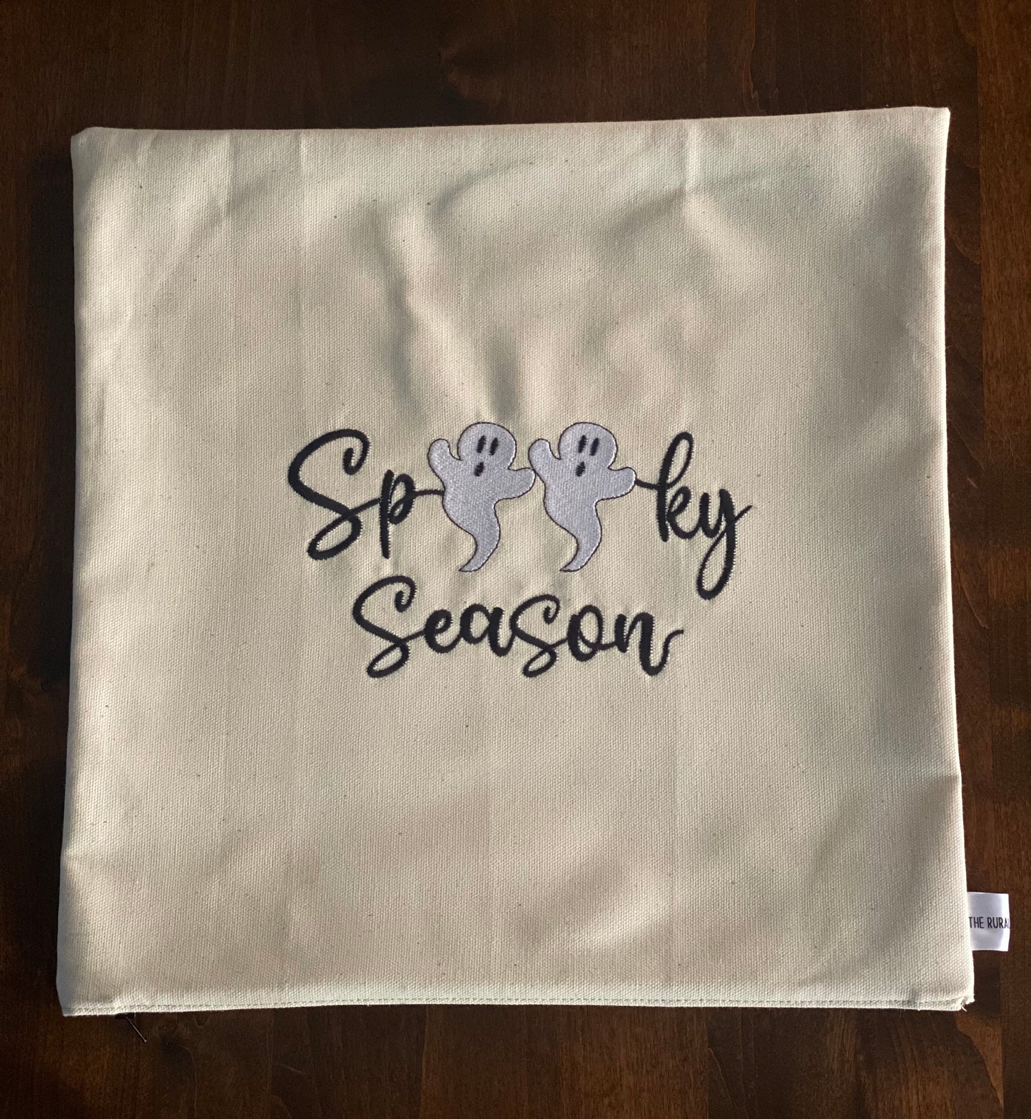 Stay Spooky Halloween Embroidered Cushion Cover