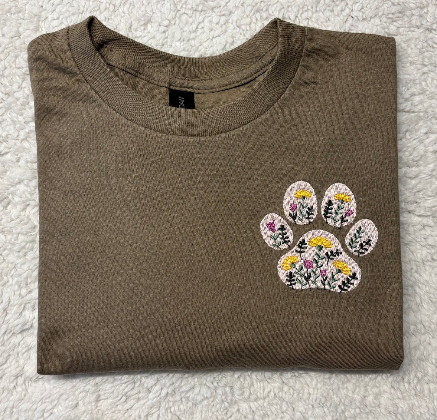 Floral Paw T-Shirt