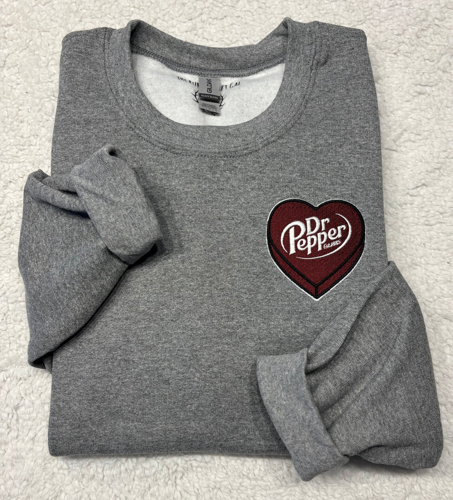 Dr. Pepper Heart Crewneck