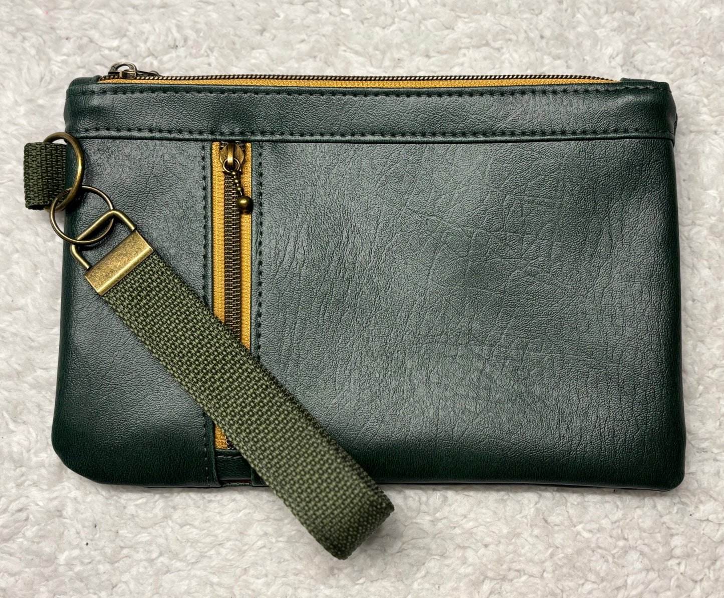 Dark Green Clutch