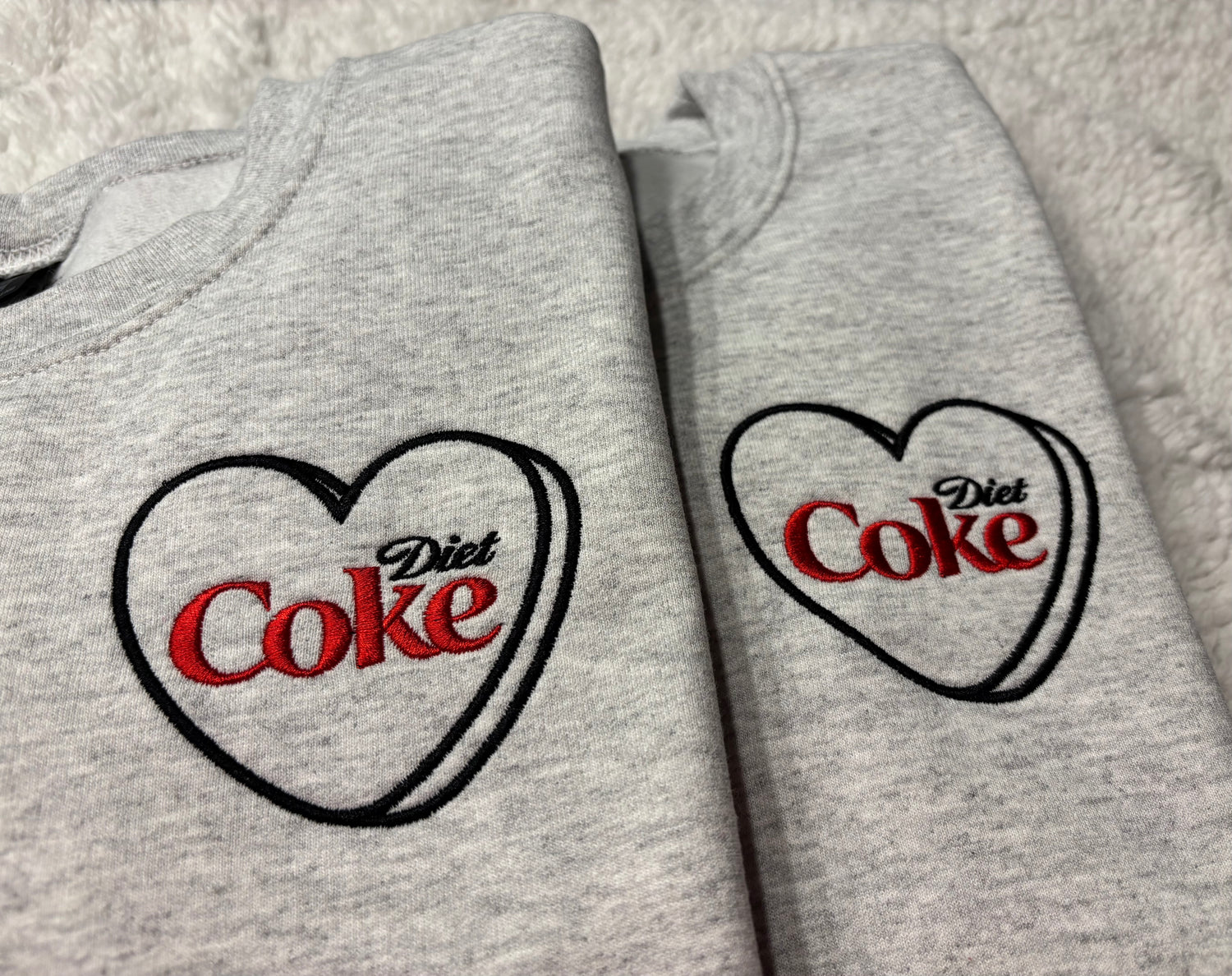 Food/Drink Embroidered Crewnecks
