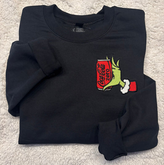Grinch Coke Zero Crewneck