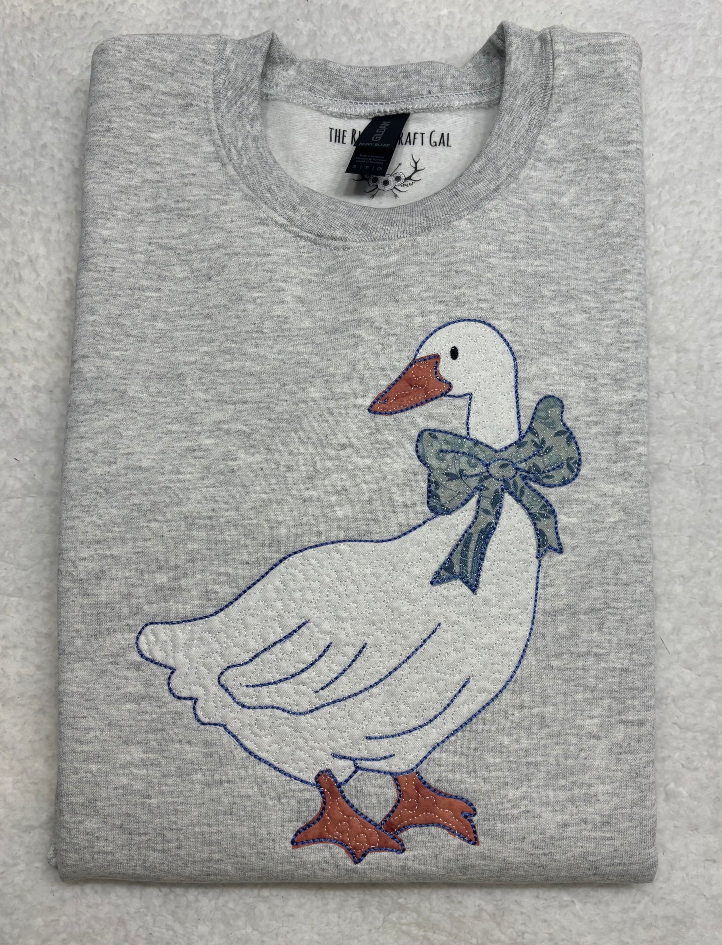 Goose Quilted Appliqué
