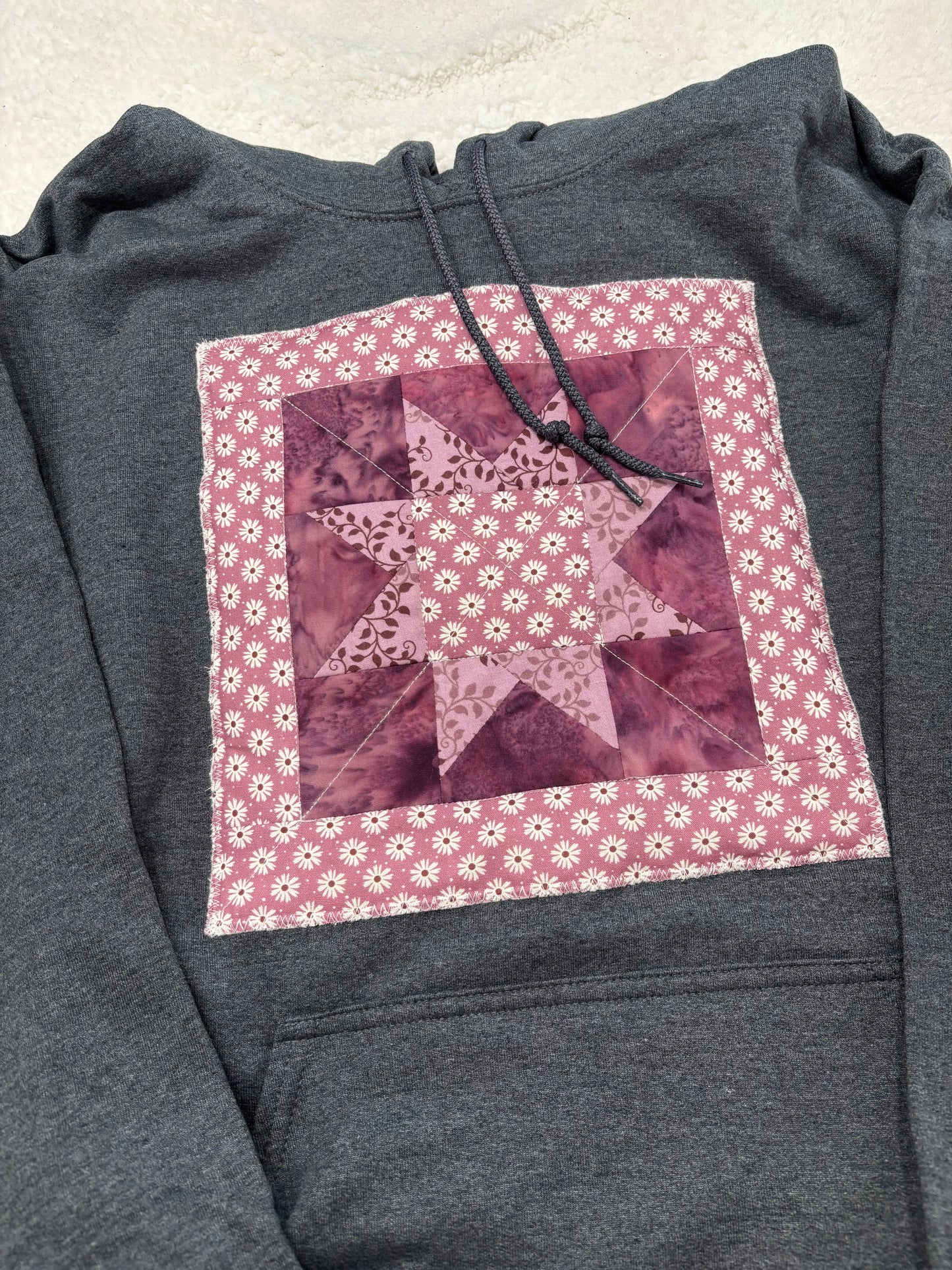 Quilt Panel Hoodie