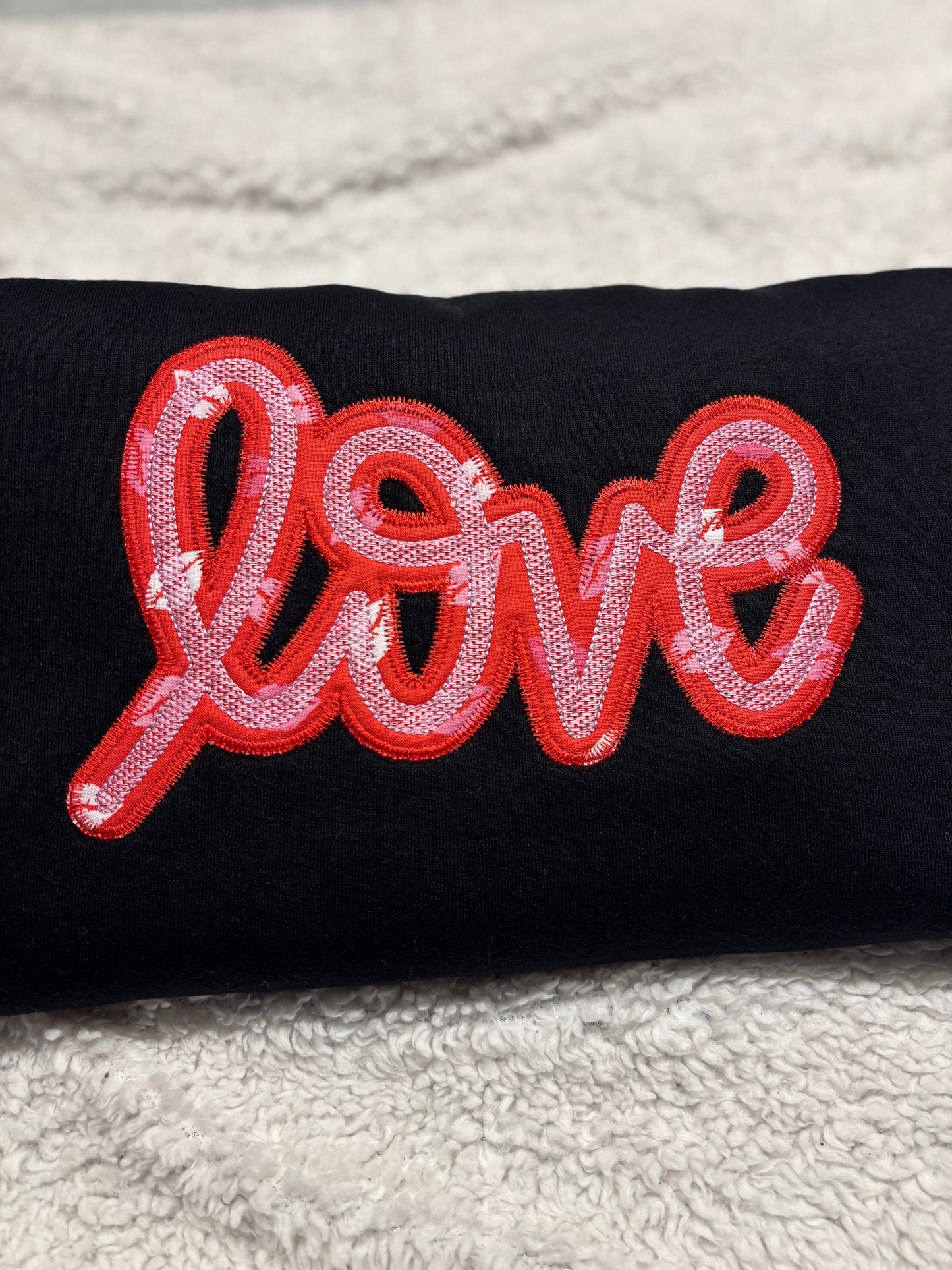 Love Applique Crewneck