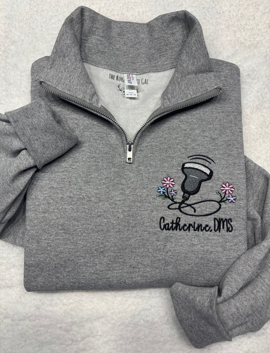 Sonographer Quarter Zip