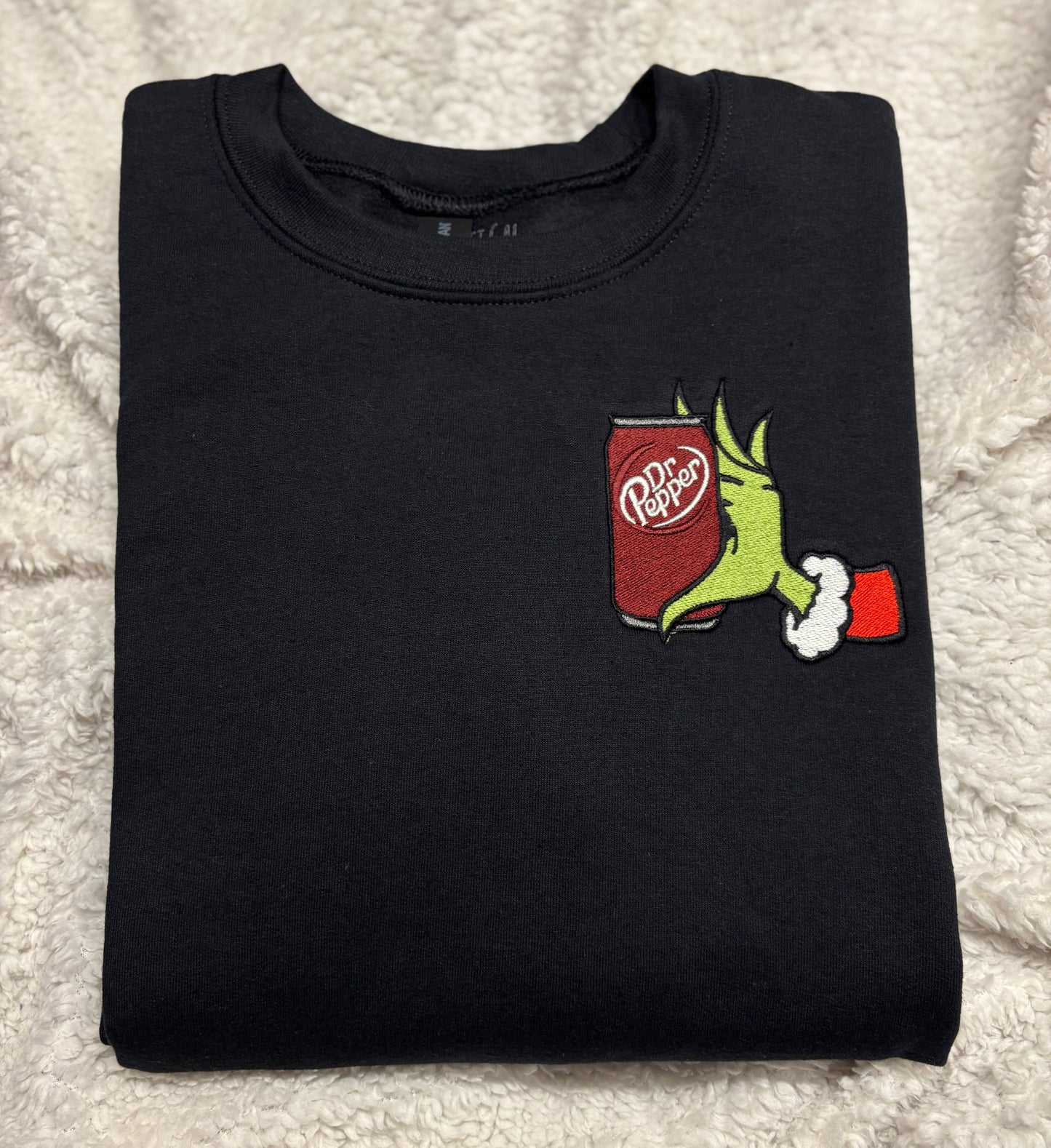Grinch Dr Pepper Crewneck