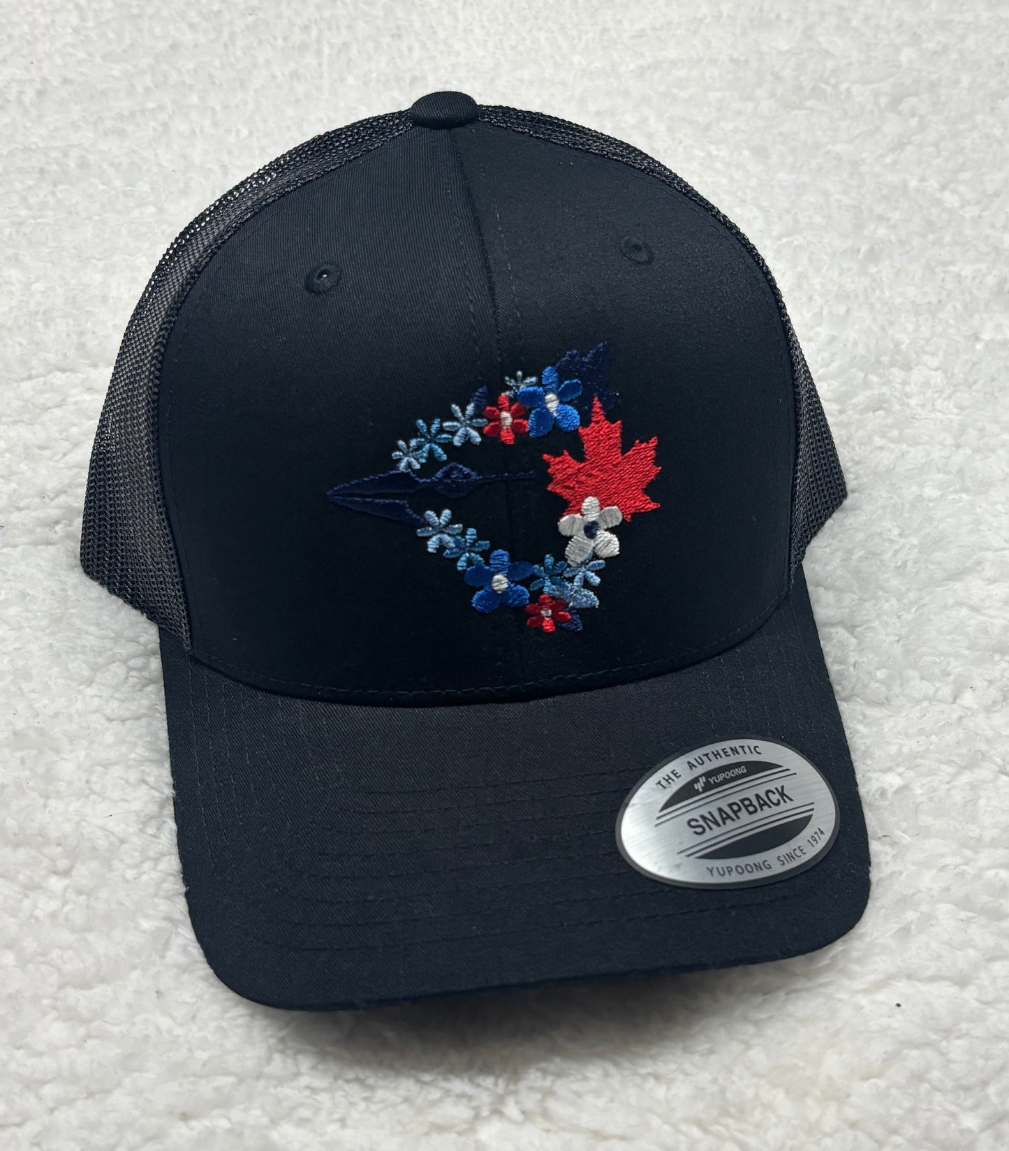 Floral Jay Trucker Hat