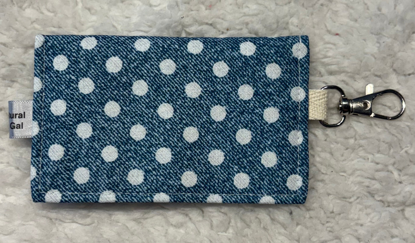 Polka Dot Card Pouch