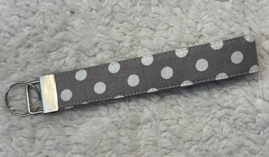 Polka Dot Key Wristlet