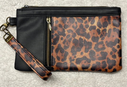 Animal Print Clutch