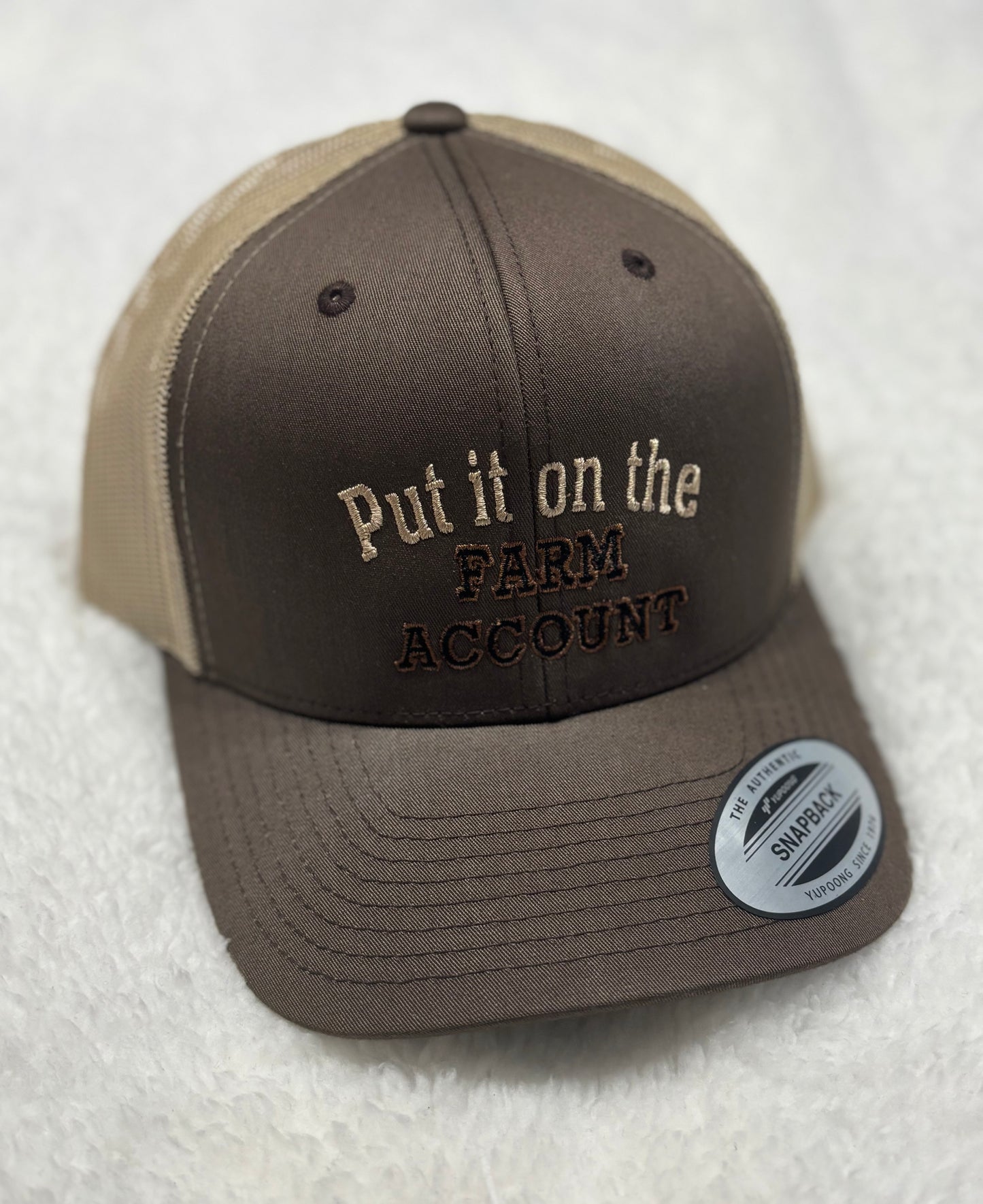 Put It On The Farm Account Hat