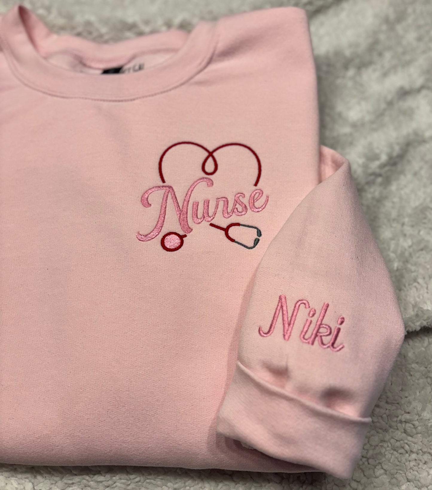Nurse Heart Crewneck