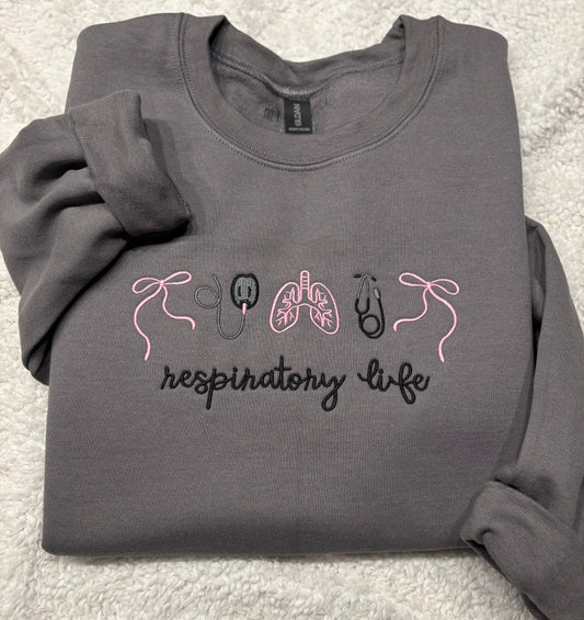 Respiratory Life Crewneck