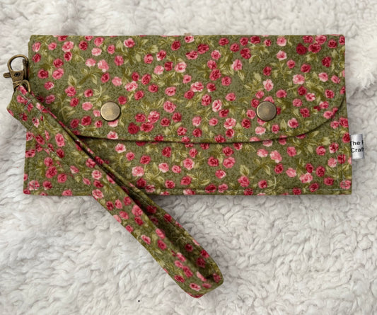 Floral wallet