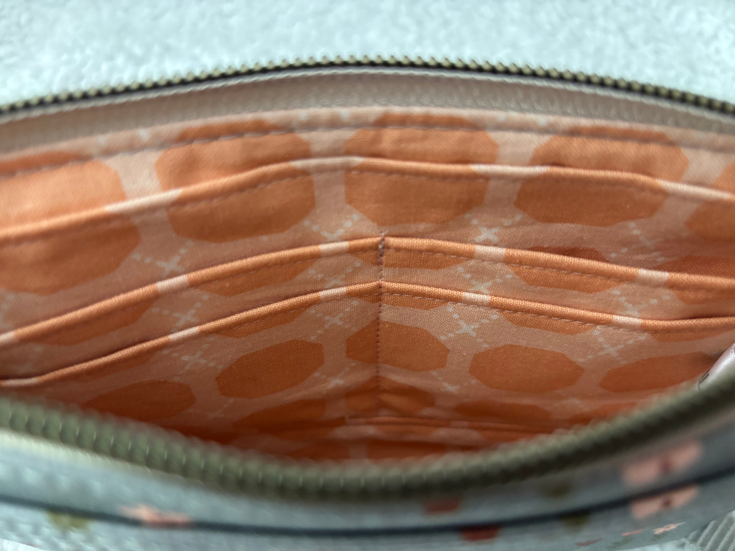 Floral Wristlet Crossbody Bag