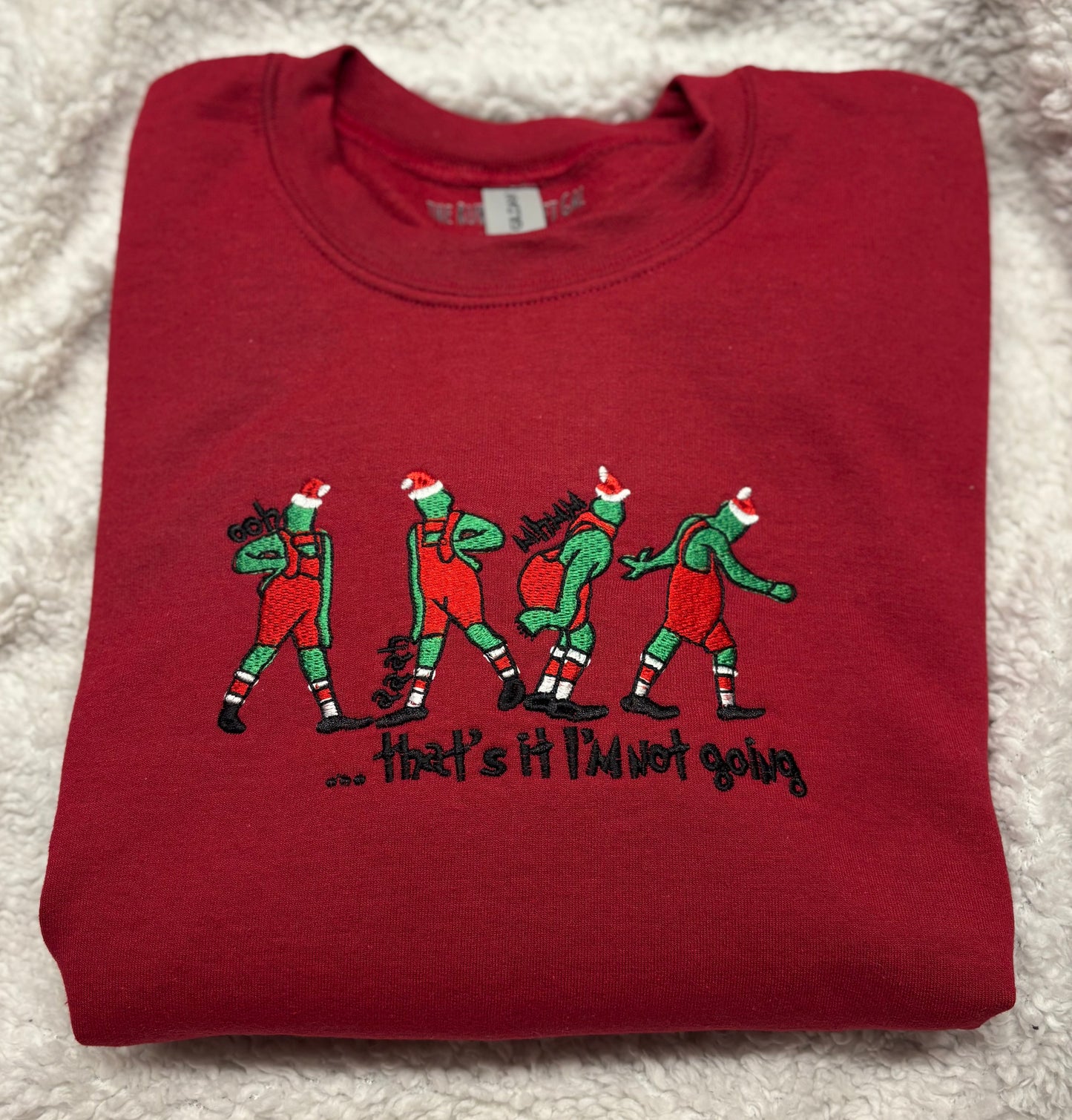 Grinch Not Going Crewneck