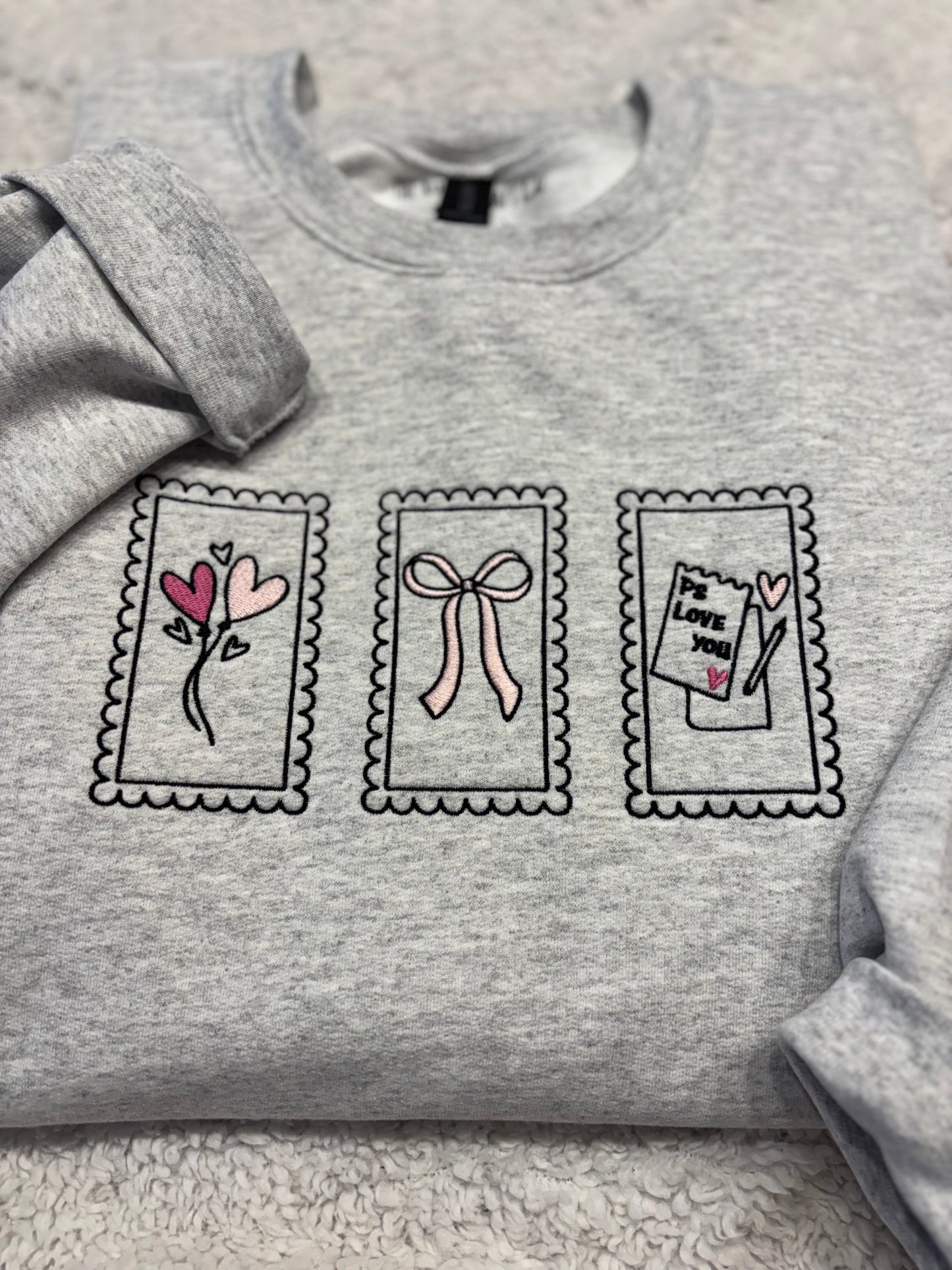 Valentine’s Stamps Crewneck
