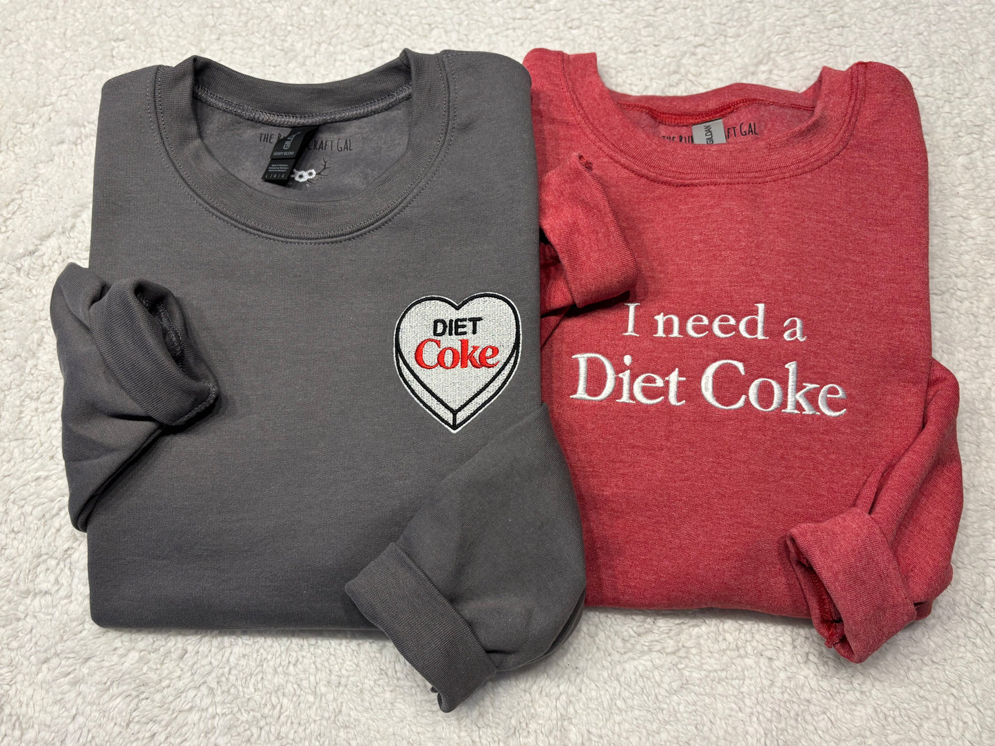 Diet Coke Heart Crewneck