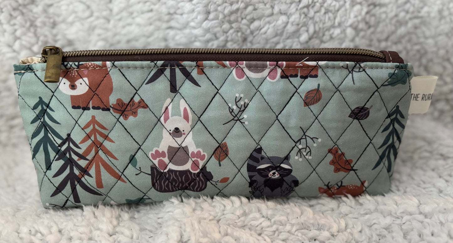 Quilted Cosmetic Bag