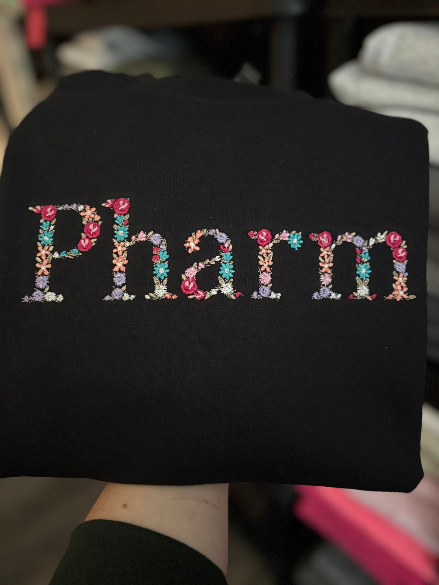 Floral Pharm Crewneck