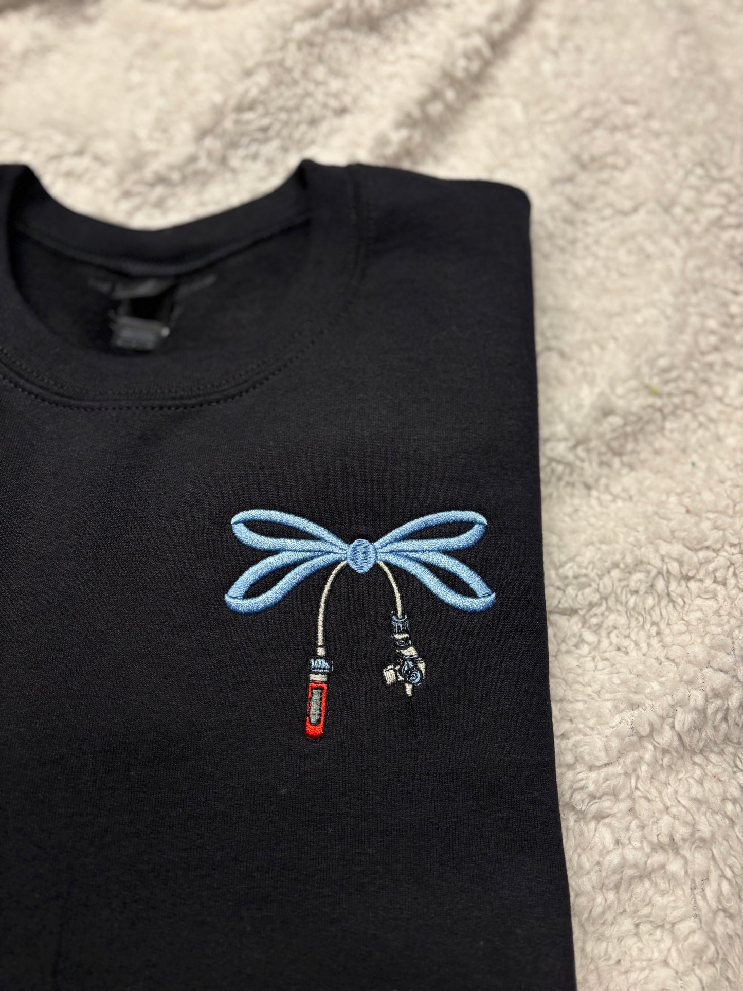 Phlebotomy Bow Crewneck