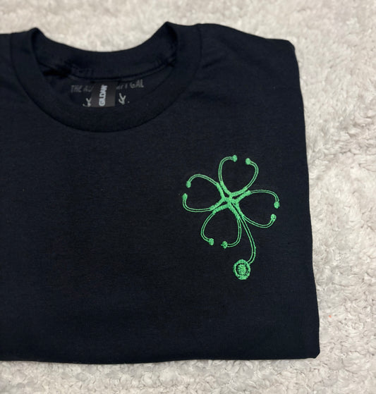 Clover Stethoscope T-Shirt