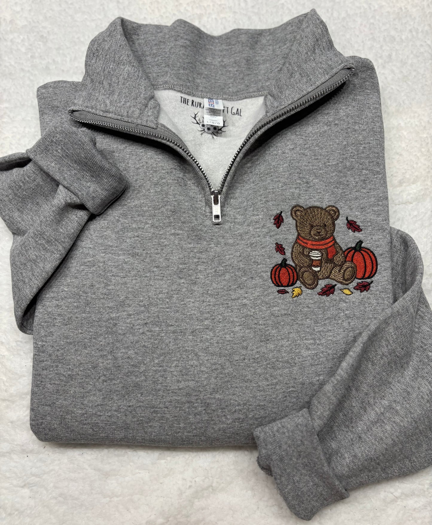 Fall Bear Quarter Zip