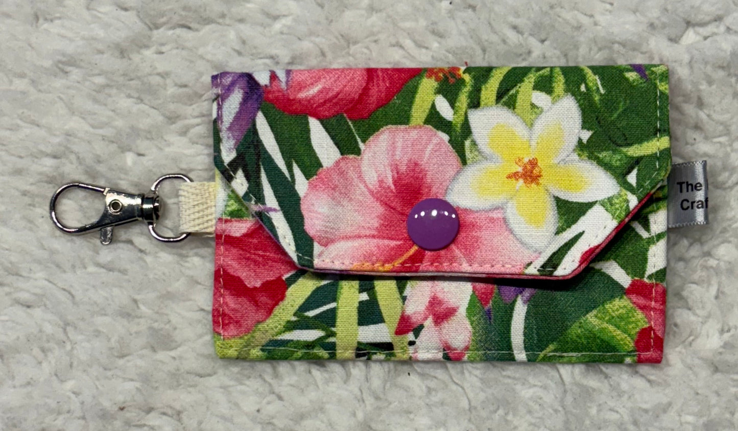 Floral Card Pouch
