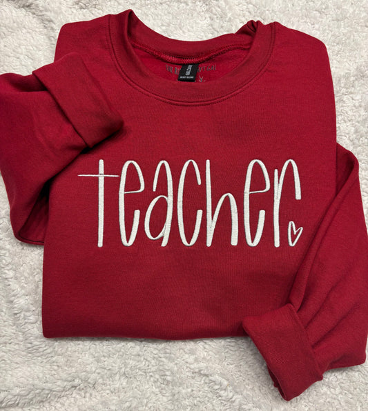 TEACHER Crewneck