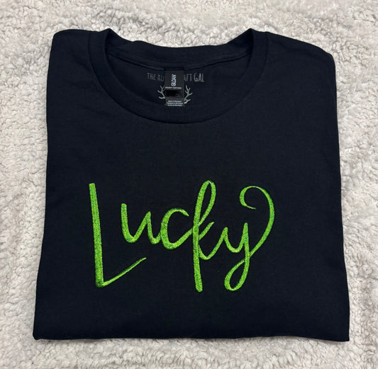 Metallic Lucky T-Shirt