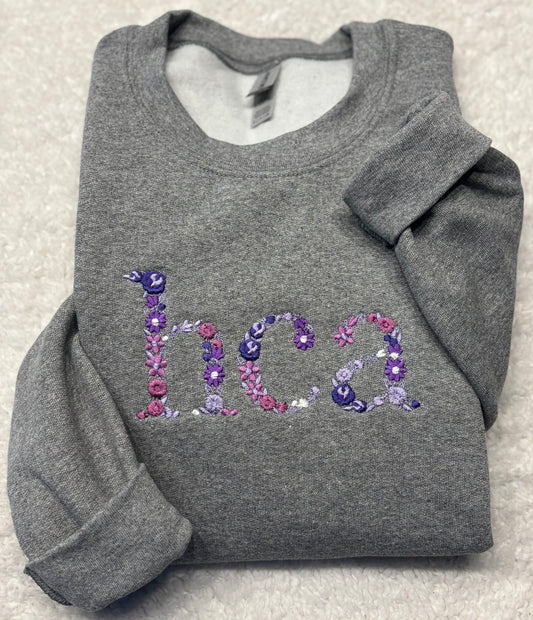 Floral Hca Crewneck
