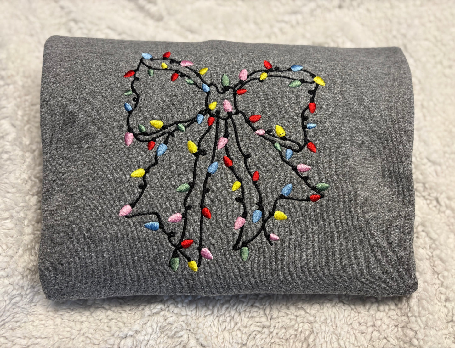 Bow & Lights Crewneck