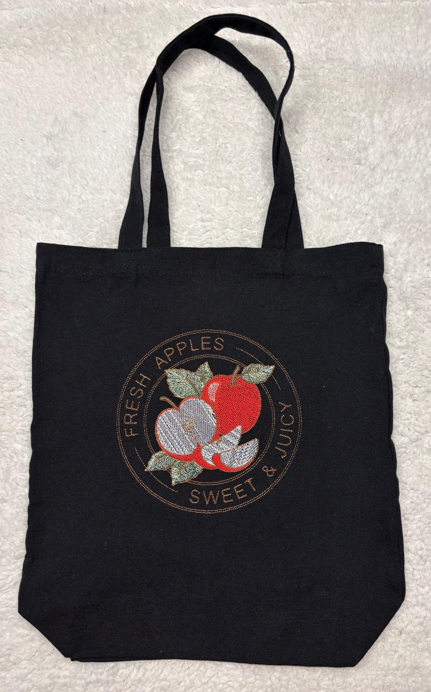 Apple Canvas Bag